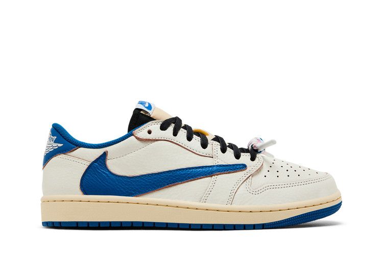 Кроссовки 
Air Jordan 1 Sail Military Blue